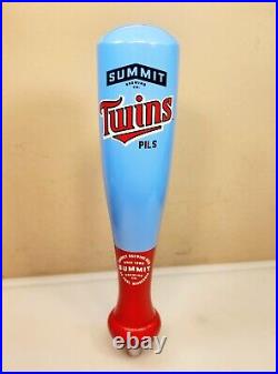 Summit Brewing Minnesota Twins Pilsner Baseball Bat Beer Tap Handle