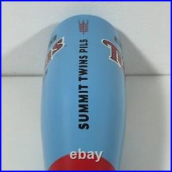 Summit Twins Pils MN Twins Baseball Bat Beer Tap Handle 12 Red & Blue-EXC COND