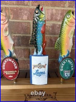 Sweet Water Beer Tap Handle Display includes 5 pictured beer taps