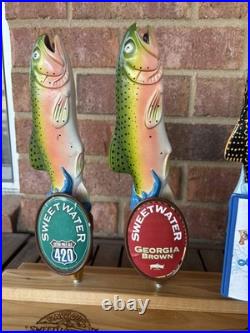 Sweet Water Beer Tap Handle Display includes 5 pictured beer taps