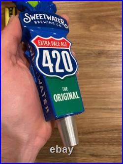 Sweetwater Beer Tap Handle Knob Keg Bar Top Brewing Co Trout 420 Pale Ale