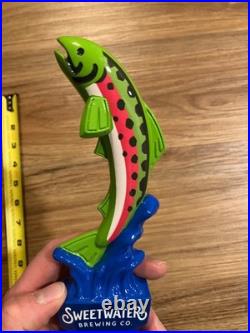 Sweetwater Beer Tap Handle Knob Keg Bar Top Brewing Co Trout 420 Pale Ale