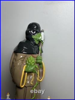 TERRAPIN BREWING HOPSECUTIONER IPA MASKED HOP SLAYER beer tap handle GEORGIA