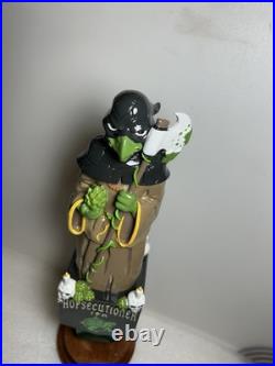 TERRAPIN BREWING HOPSECUTIONER IPA MASKED HOP SLAYER beer tap handle GEORGIA