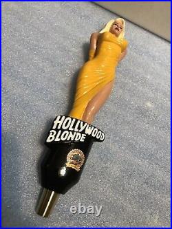 TGBC. HOLLYWOOD BLONDE bombshell beer tap handle. CALIFORNIA. Last One
