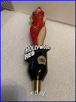 TGBC. HOLLYWOOD RED Bombshell Draft beer tap handle. CALIFORNIA