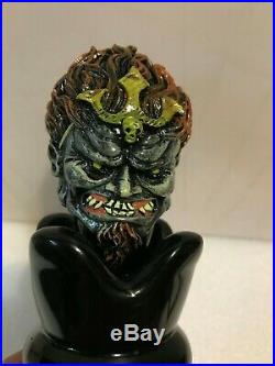 THREE 3 FLOYDS ZOMBIE DUST beer tap handle. 2 piece. INDIANA