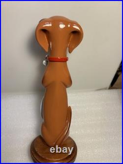 THREE DACHSHUNDS BREWING ANKLE BITER RED Draft beer tap handle. WISCONSIN