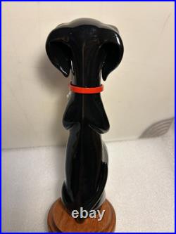 THREE III DACHSHUNDS ANKLE BITER BLACK & TAN draft beer tap handle. WISCONSIN THREE III DACHSHUNDS ANKLE BITER BLACK & TAN draft beer tap handle. WISCONSIN