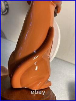 THREE III DACHSHUNDS BREWING ANKLE BITER BROWN Draft beer tap handle. WISCONSIN