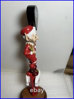 TROEGS BREWING THE MAD ELF HOLIDAY BREW draft beer tap handle. PENNSYLVANIA TROEGS BREWING THE MAD ELF HOLIDAY BREW draft beer tap handle. PENNSYLVANIA