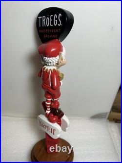 TROEGS BREWING THE MAD ELF HOLIDAY BREW draft beer tap handle. PENNSYLVANIA