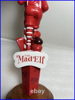 TROEGS BREWING THE MAD ELF HOLIDAY BREW draft beer tap handle. PENNSYLVANIA