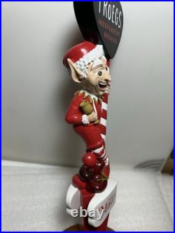 TROEGS BREWING THE MAD ELF HOLIDAY BREW draft beer tap handle. PENNSYLVANIA TROEGS BREWING THE MAD ELF HOLIDAY BREW draft beer tap handle. PENNSYLVANIA