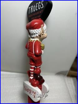 TROEGS BREWING THE MAD ELF HOLIDAY BREW draft beer tap handle. PENNSYLVANIA TROEGS BREWING THE MAD ELF HOLIDAY BREW draft beer tap handle. PENNSYLVANIA
