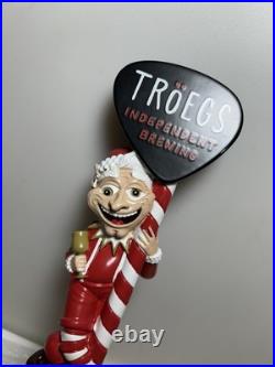 TROEGS BREWING THE MAD ELF HOLIDAY BREW draft beer tap handle. PENNSYLVANIA TROEGS BREWING THE MAD ELF HOLIDAY BREW draft beer tap handle. PENNSYLVANIA