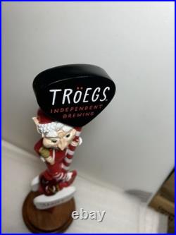 TROEGS BREWING THE MAD ELF HOLIDAY BREW draft beer tap handle. PENNSYLVANIA