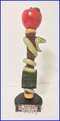 T. W. Pitchers Snake Bite Apple Cider Shandy Beer Tap Handle 11.5 Tall Nice RARE