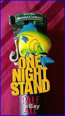 Tampa Bay Brewing Company One Night Stand Pale Ale Beer Tap Handle