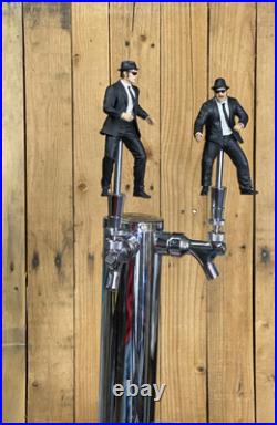 The Blues Brothers Beer Tap Handle Pair Jake Elwood Saturday Night Live Movie TV