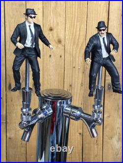 The Blues Brothers Beer Tap Handle Pair Jake Elwood Saturday Night Live Movie TV