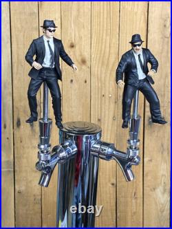 The Blues Brothers Beer Tap Handle Pair Jake Elwood Saturday Night Live Movie TV