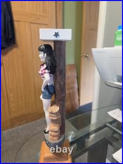 The Farmers Daughter Lucette Brewing Beer Tap Handle. Menomonie Wisconsin