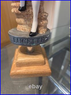 The Farmers Daughter Lucette Brewing Beer Tap Handle. Menomonie Wisconsin