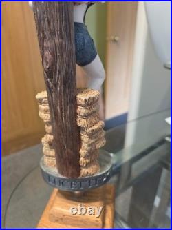 The Farmers Daughter Lucette Brewing Beer Tap Handle. Menomonie Wisconsin