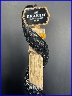 The Kraken Black Spiced Rum Tap Handle