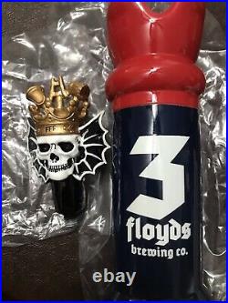 Three Floyds Tap Handle With Topper New In Box