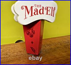 Troegs Brewing Mad Elf CHRISTMAS BEER Tap Handle 12 NEW 2023 HERSHEY PA Brewer