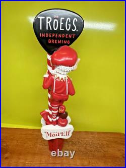 Troegs Brewing Mad Elf CHRISTMAS BEER Tap Handle 12 NEW 2023 HERSHEY PA Brewer