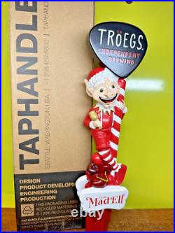 Troegs Brewing Mad Elf CHRISTMAS BEER Tap Handle 12 NEW 2023 HERSHEY PA Brewer