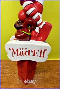 Troegs Brewing Mad Elf CHRISTMAS BEER Tap Handle 12 NEW 2023 HERSHEY PA Brewer
