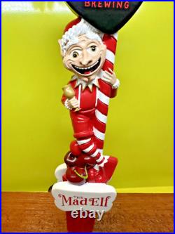 Troegs Brewing Mad Elf CHRISTMAS BEER Tap Handle 12 NEW 2023 HERSHEY PA Brewer