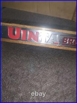 Uinta Brewing Co. Craft Beer Tap Handle Used Earth, Wind & Beer