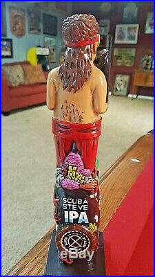 Ultra Rare And New Scuba Steve Brewing Beer Tap Handle