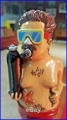 Ultra Rare And New Scuba Steve Brewing Beer Tap Handle
