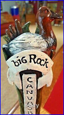 Ultra Rare/holy Grail Big Rock Brewery Canvasback Duck Beer Tap Handle