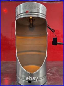 Unique urinals made from 1/4 beer Keg (Quarter Keg)