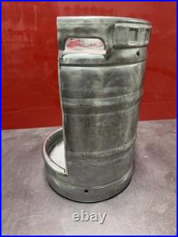 Unique urinals made from beer kegs With Manual Flush