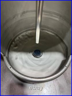 Unique urinals made from beer kegs With Manual Flush