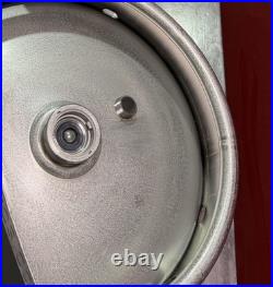 Unique urinals made from beer kegs manual flush valve included