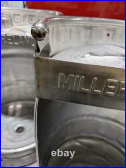 Unique urinals made from beer kegs perfect for bars, pubs, or themed venues