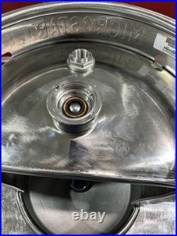 Unique urinals made from beer kegs rolled edges, With A Manya Valve