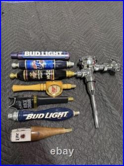 Unique urinals made from beer kegs with Manual Flash Beer Tap Handle