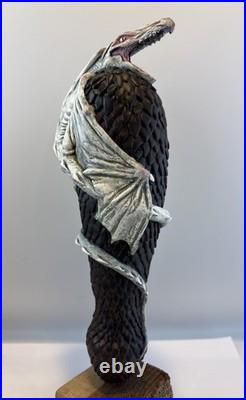 Universal Studios Prop Harry Potter Butter Beer Tap Handle Rare Figural Dragon