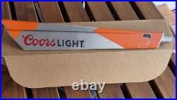 University Of Miami (UM) Coors Light 12 Aluminum Tap Handle NEW