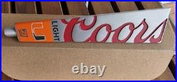 University Of Miami (UM) Coors Light 12 Aluminum Tap Handle NEW